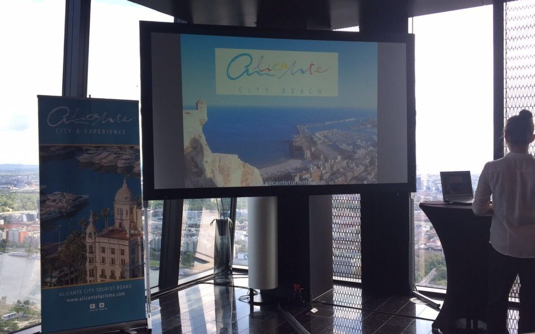Presentación comercial y de destino Alicante en mercado austríaco. 26 de abril de 2016