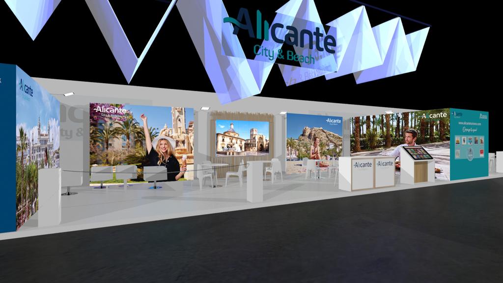 Alicante acude a Fitur con la apuesta por la dinamización del Castillo de Santa Bárbara, la Ocean Race, gastronomía, turismo inclusivo y astroturismo en Tabarca