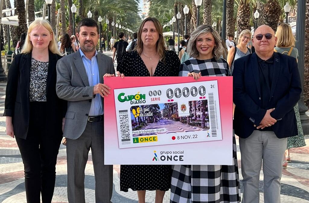 La ONCE lleva la Explanada a toda España con 5 millones de cupones