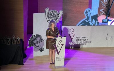    Sánchez destaca la imagen de Alicante como destino gastronómico en los premios de la Academia de Gastronomía de la Comunidad Valenciana 