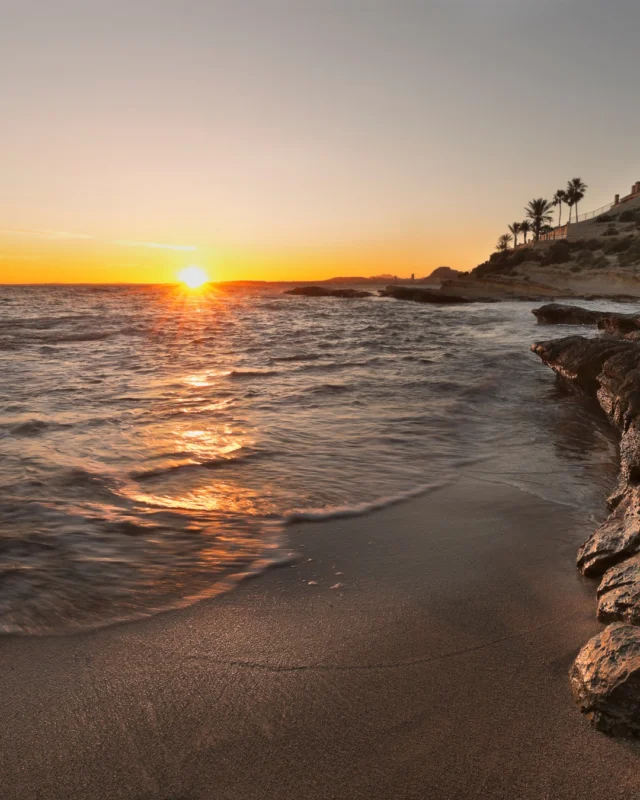 El sol da la bienvenida a Alicante desde uno de sus mejores miradores:
📍Cala Palmera ,Cabo de la Huerta
¿Has  visto algun amanecer desde aquí? 🌇👀

#Alicante #AlicanteCity #alicanteTurismo